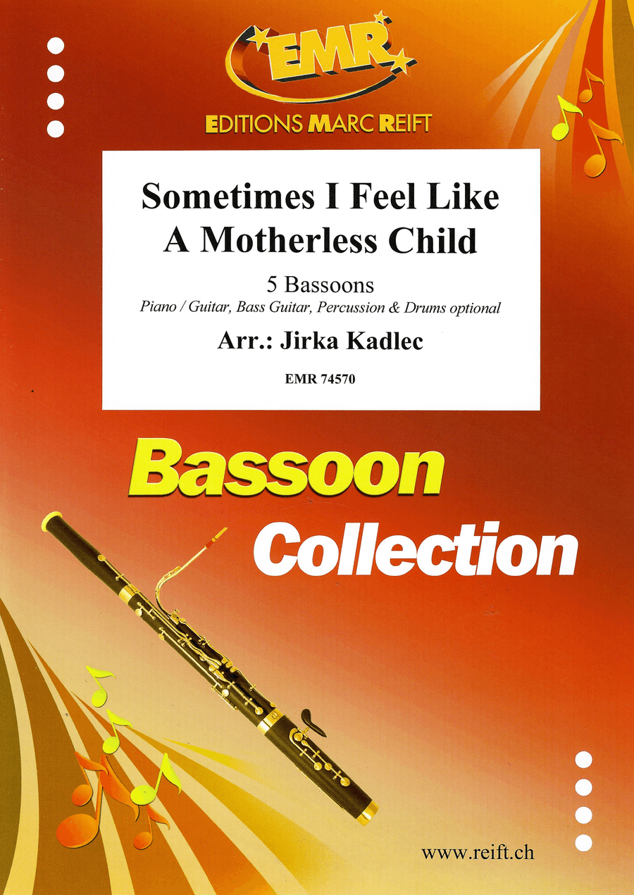 Sometimes I Feel Like A Motherless Child Bassoon scores gallery preview page 1