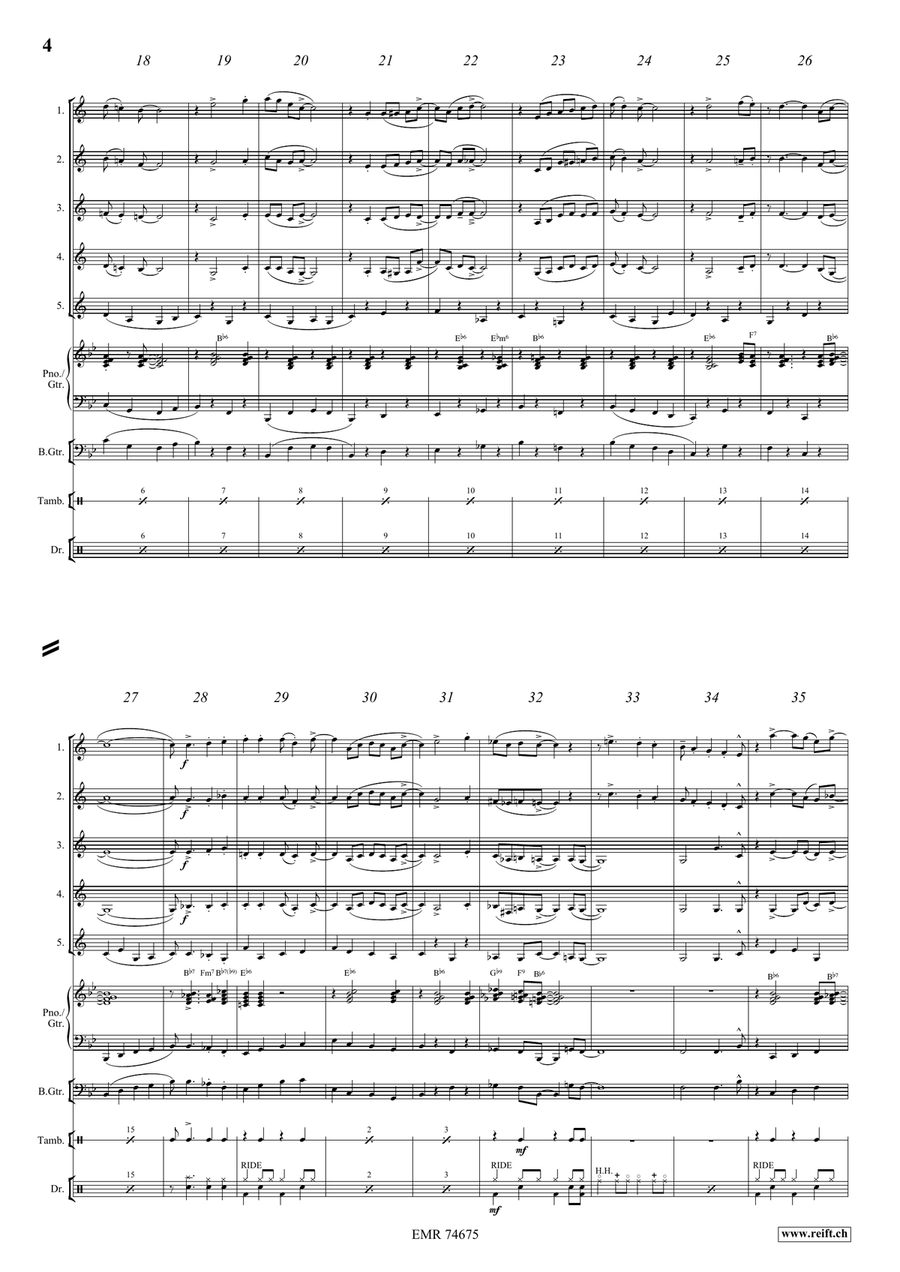 Down By The Riverside Down By The Riverside Cornet scores gallery preview page 4