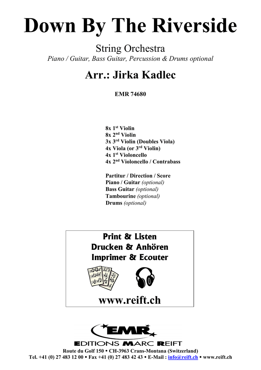 Down By The Riverside Down By The Riverside String Orchestra scores gallery preview page 2