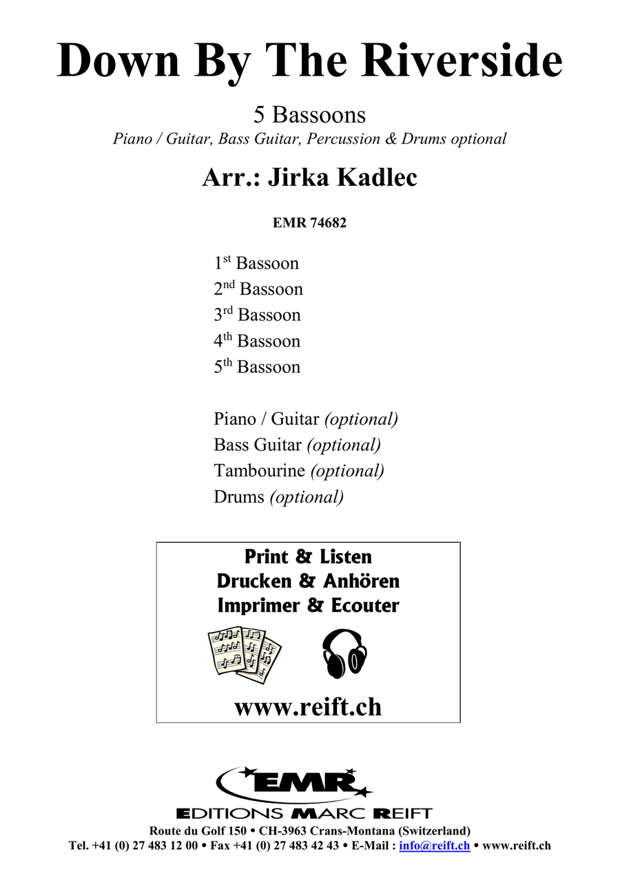Down By The Riverside Down By The Riverside Bassoon scores gallery preview page 2