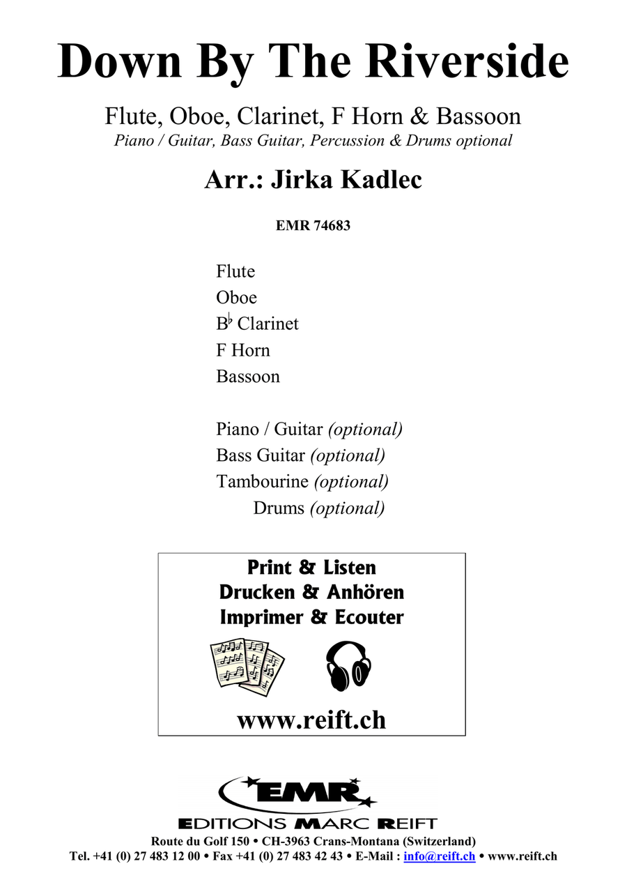 Down By The Riverside Down By The Riverside Woodwind Quintet scores gallery preview page 2