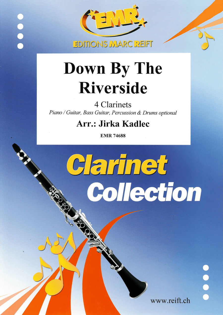 Down By The Riverside Down By The Riverside Clarinet Quartet scores gallery preview page 1