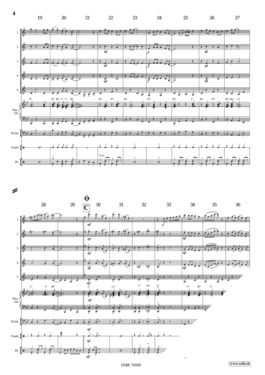 Lil' Liza Jane Lil' Liza Jane Clarinet Quintet scores gallery preview page 4