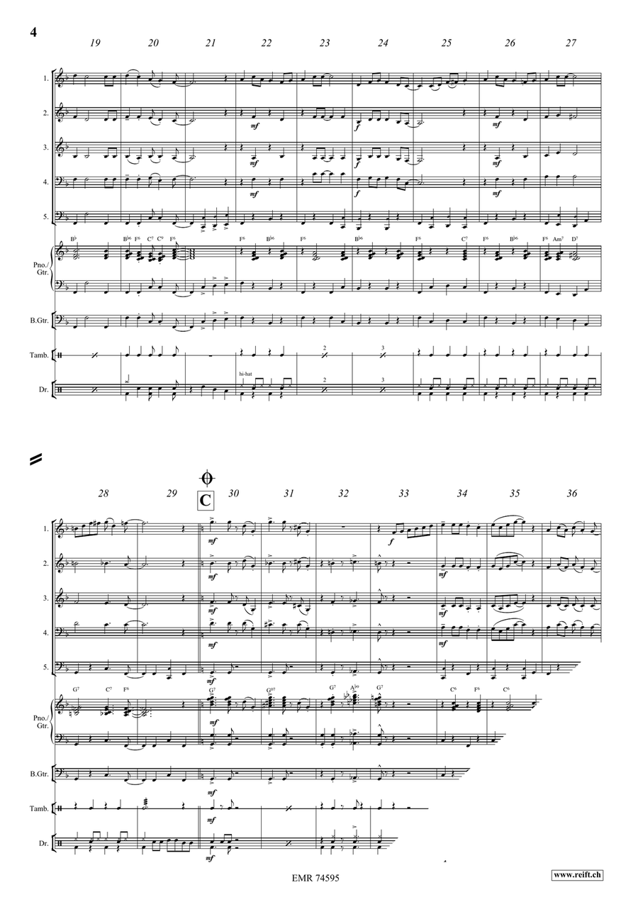 Lil' Liza Jane Lil' Liza Jane Woodwind Quintet scores gallery preview page 4