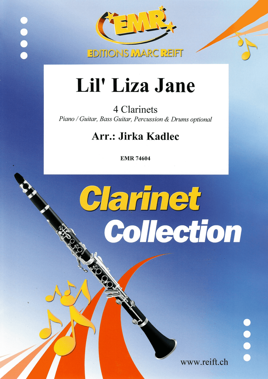 Lil' Liza Jane Lil' Liza Jane Clarinet Quartet scores gallery preview page 1