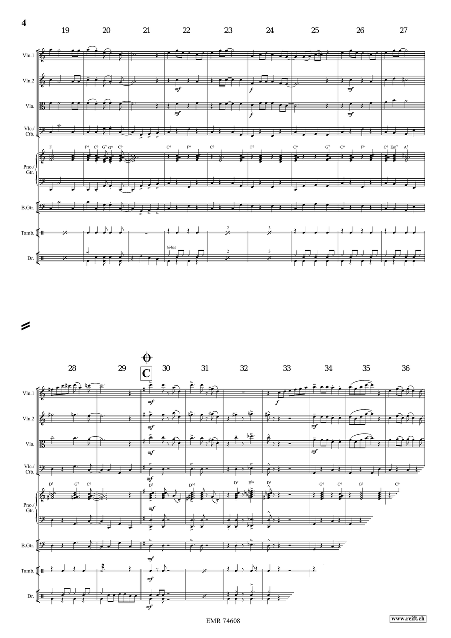 Lil' Liza Jane Lil' Liza Jane String Quartet scores gallery preview page 4