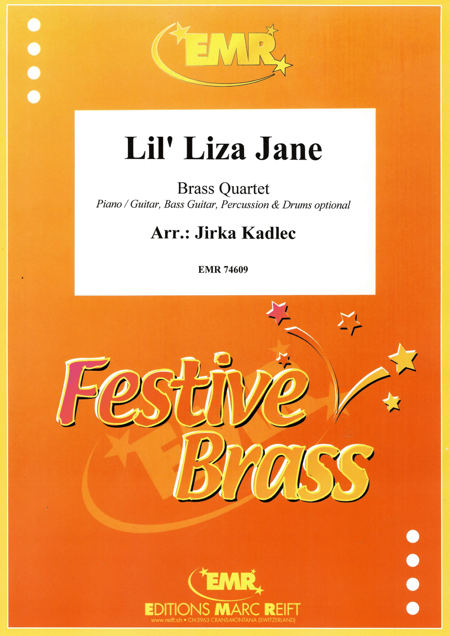 Lil' Liza Jane Lil' Liza Jane Brass Quartet scores gallery preview page 1