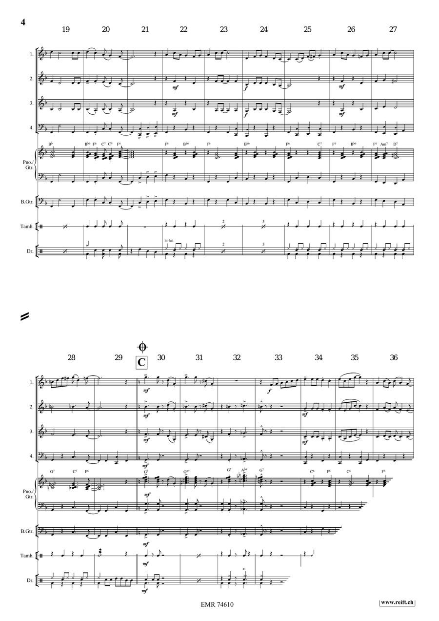 Lil' Liza Jane Lil' Liza Jane Woodwind Quartet scores gallery preview page 4