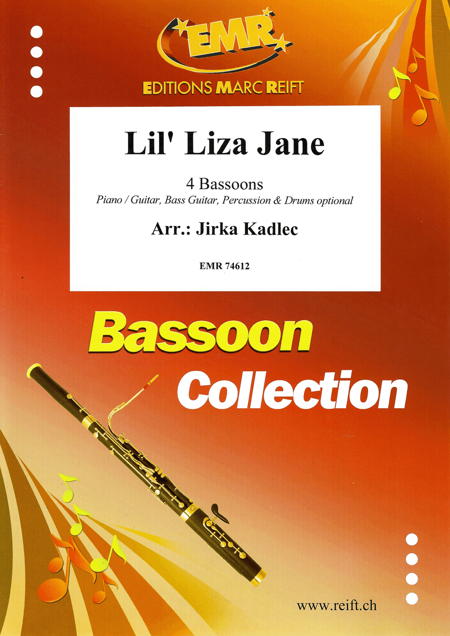 Lil' Liza Jane Lil' Liza Jane Bassoon Quartet scores gallery preview page 1