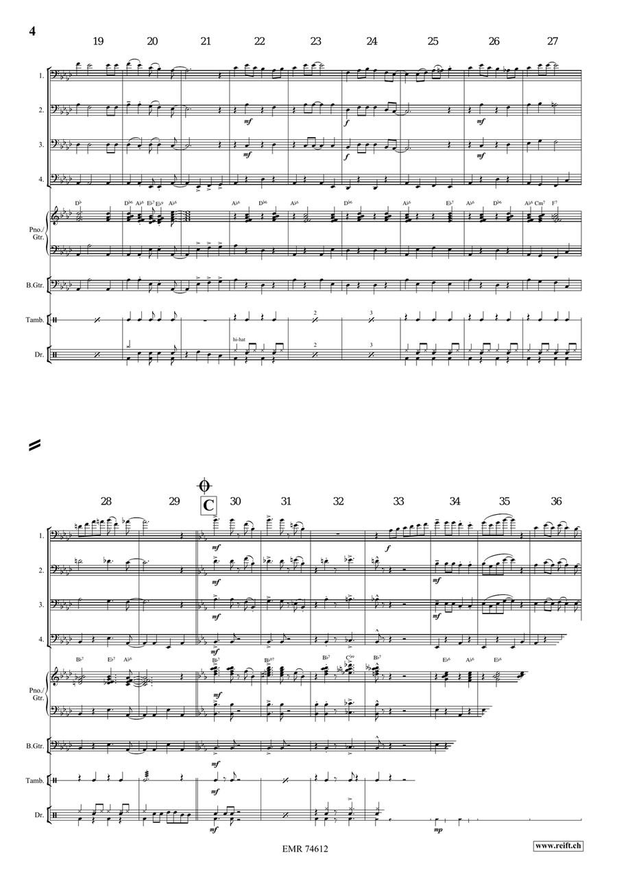 Lil' Liza Jane Lil' Liza Jane Bassoon Quartet scores gallery preview page 4