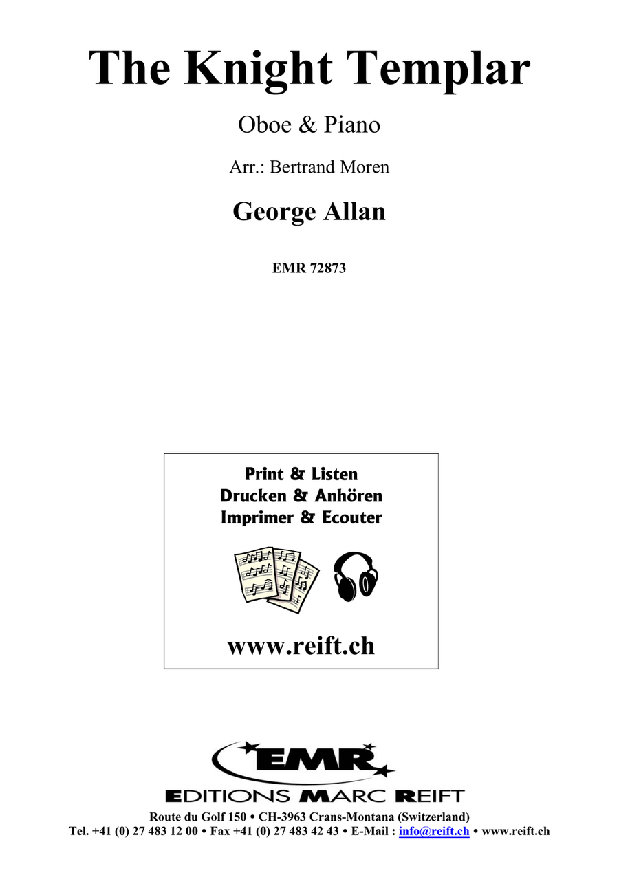 The Knight Templar The Knight Templar Piano Accompaniment scores gallery preview page 2