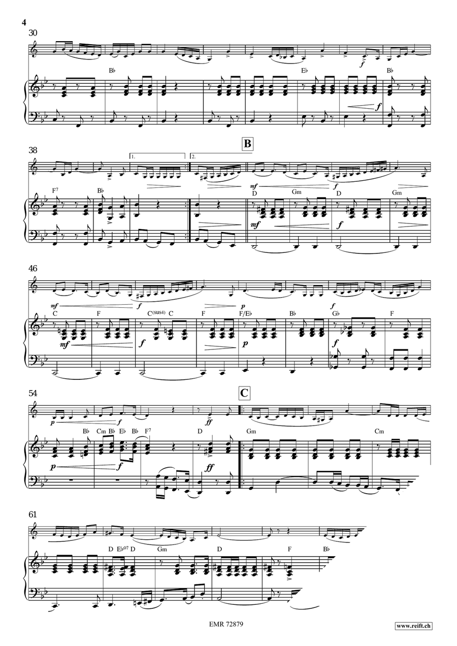 The Knight Templar The Knight Templar Bass Clarinet scores gallery preview page 5