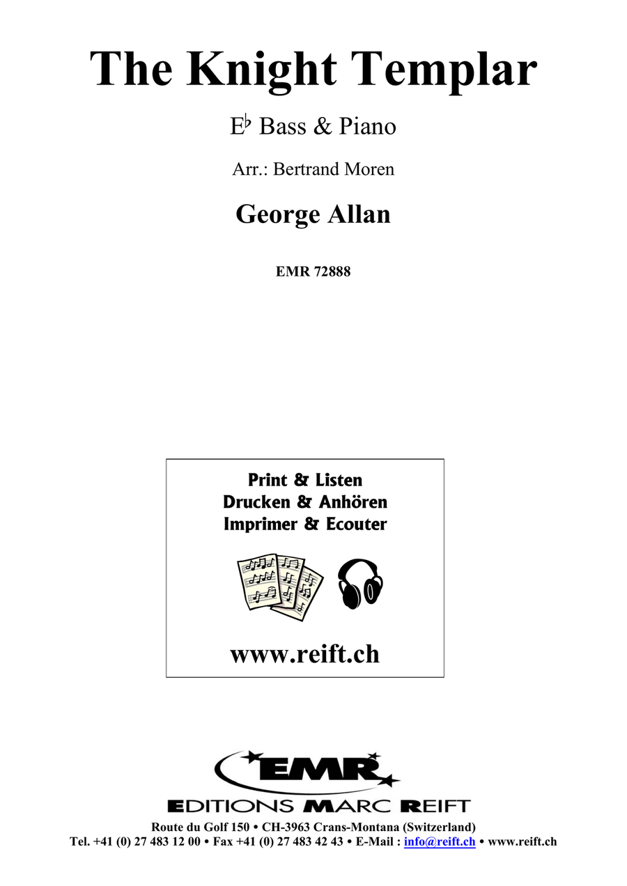The Knight Templar The Knight Templar Voice Solo scores gallery preview page 2