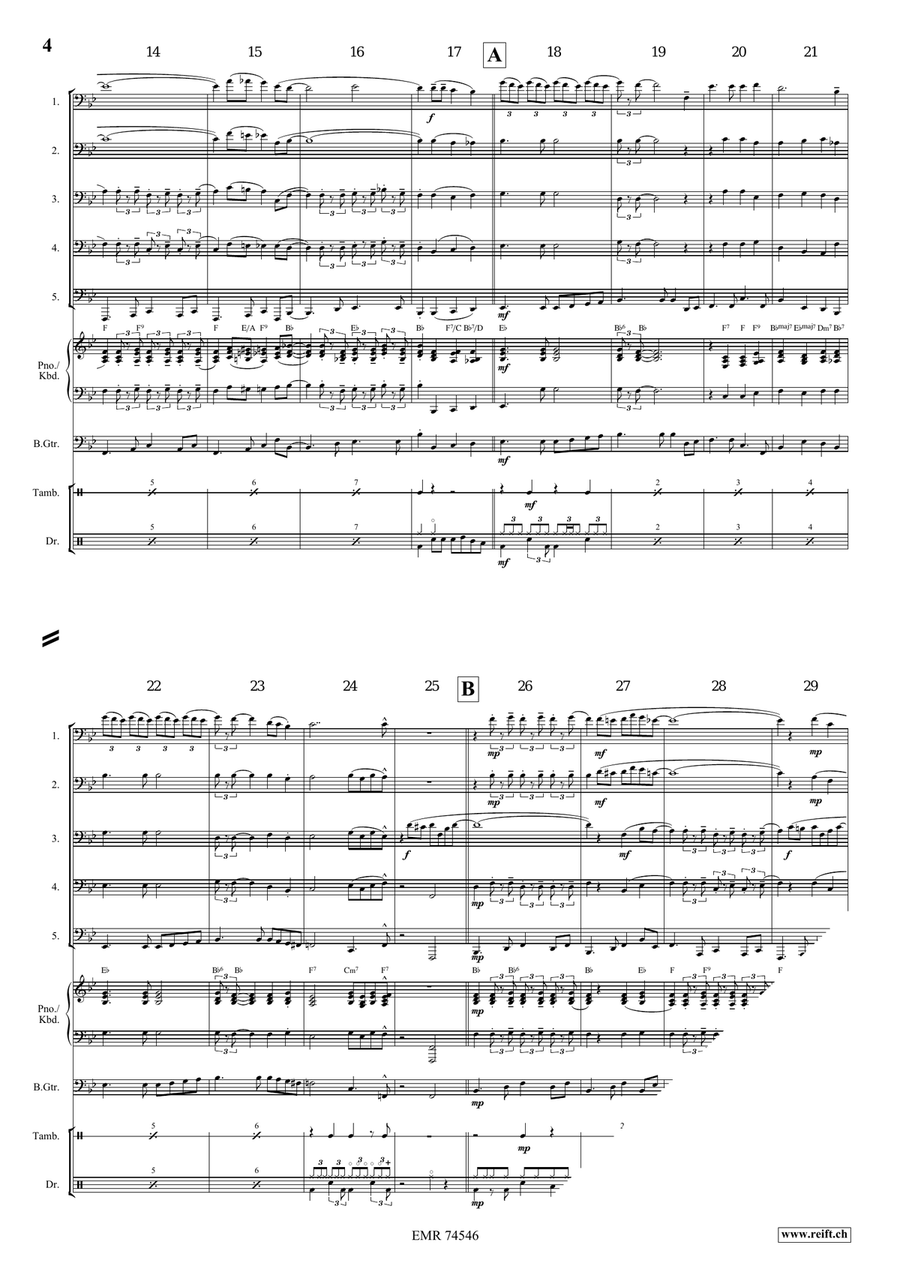 Sail Along Silvery Moon Sail Along Silvery Moon Tuba scores gallery preview page 4