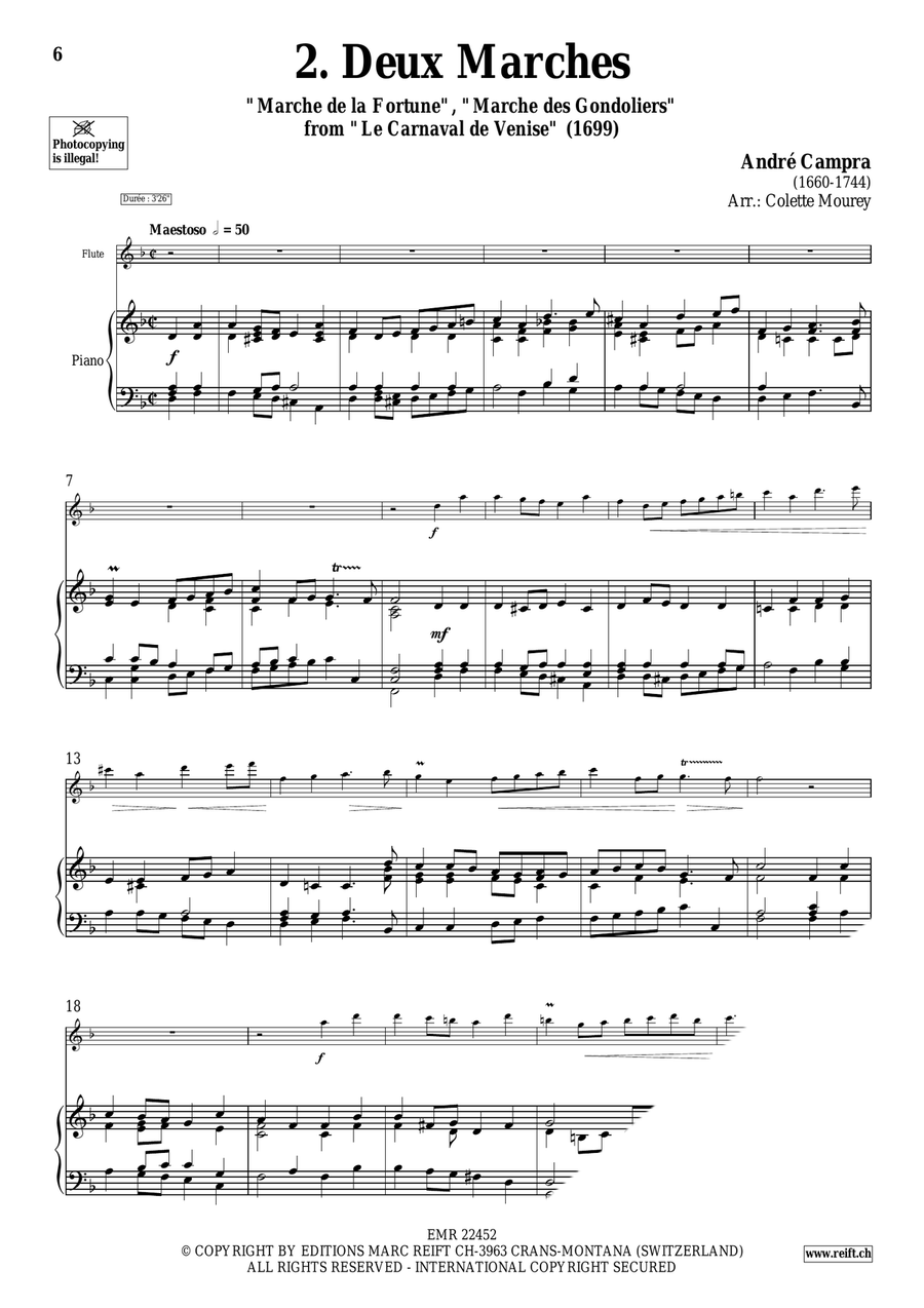 20 Greatest Marches 20 Greatest Marches Flute Solo scores gallery preview page 4