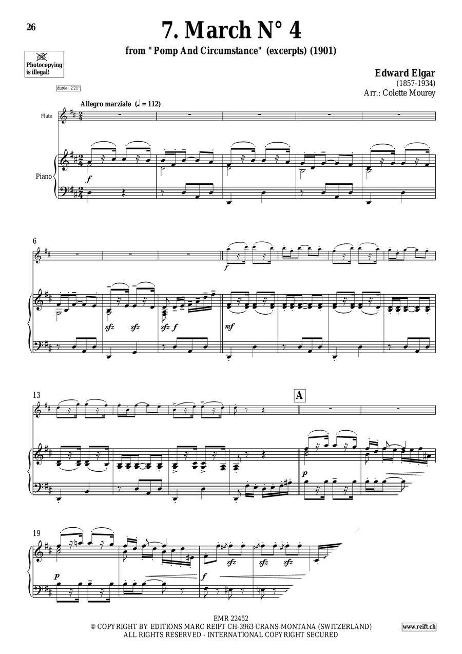 20 Greatest Marches 20 Greatest Marches Flute Solo scores gallery preview page 9