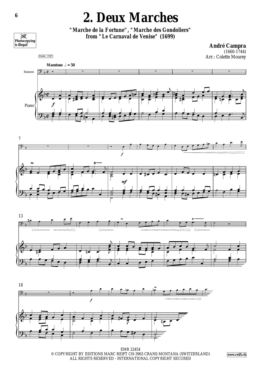 20 Greatest Marches 20 Greatest Marches Bassoon Solo scores gallery preview page 4