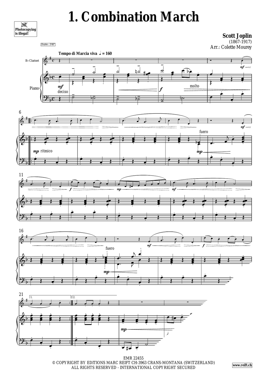 20 Greatest Marches 20 Greatest Marches Clarinet Solo scores gallery preview page 3