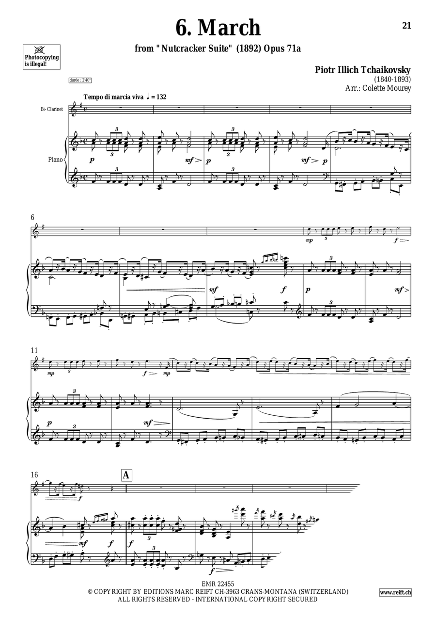 20 Greatest Marches 20 Greatest Marches Clarinet Solo scores gallery preview page 8