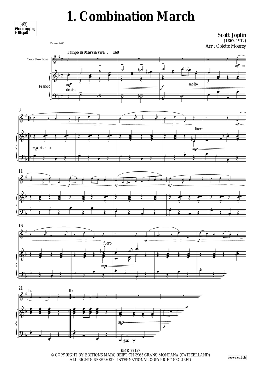 20 Greatest Marches 20 Greatest Marches Tenor Saxophone scores gallery preview page 3