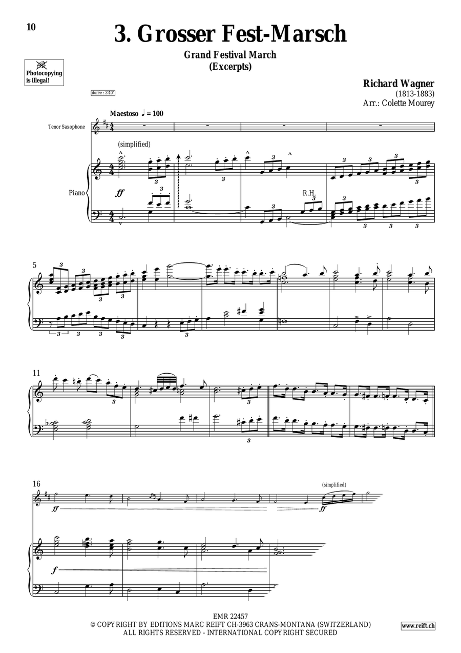 20 Greatest Marches 20 Greatest Marches Tenor Saxophone scores gallery preview page 5