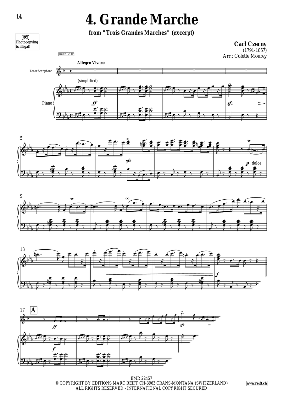 20 Greatest Marches 20 Greatest Marches Tenor Saxophone scores gallery preview page 6