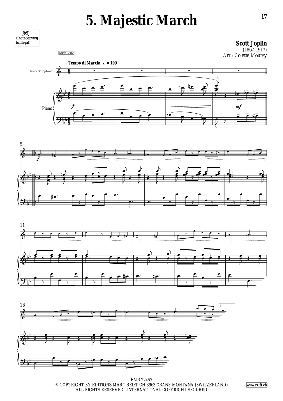 20 Greatest Marches 20 Greatest Marches Tenor Saxophone scores gallery preview page 7
