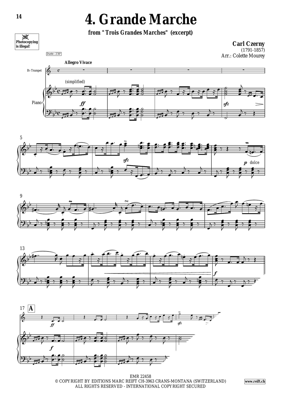 20 Greatest Marches 20 Greatest Marches Trumpet Solo scores gallery preview page 6
