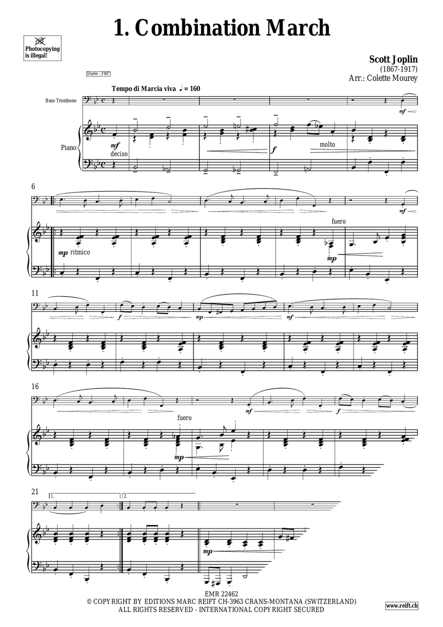20 Greatest Marches 20 Greatest Marches Trombone scores gallery preview page 3