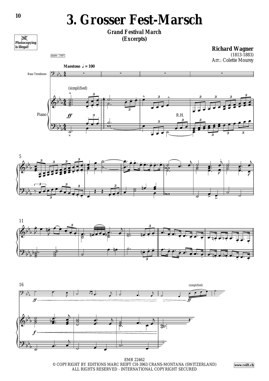 20 Greatest Marches 20 Greatest Marches Trombone scores gallery preview page 5