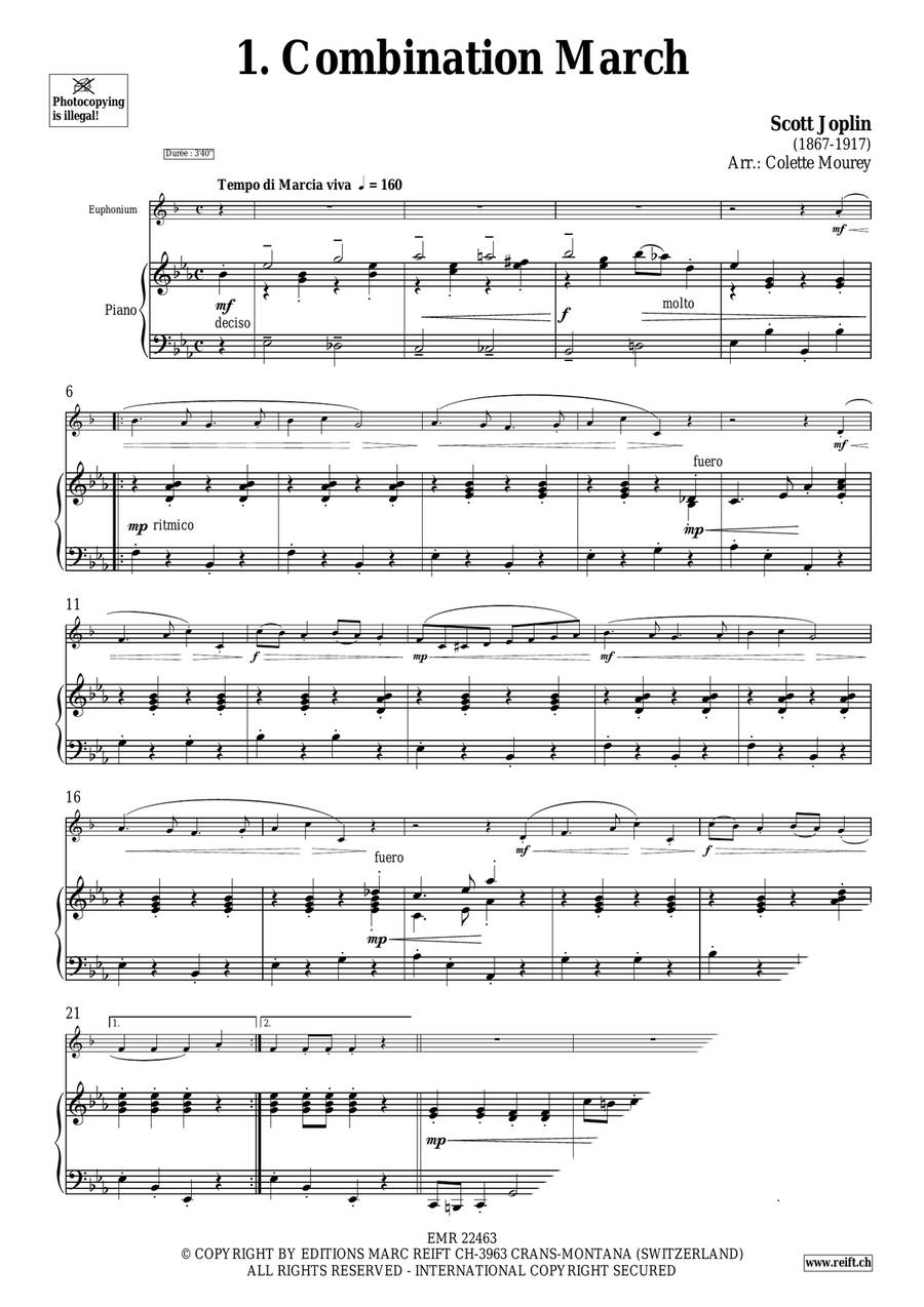 20 Greatest Marches 20 Greatest Marches Euphonium scores gallery preview page 3