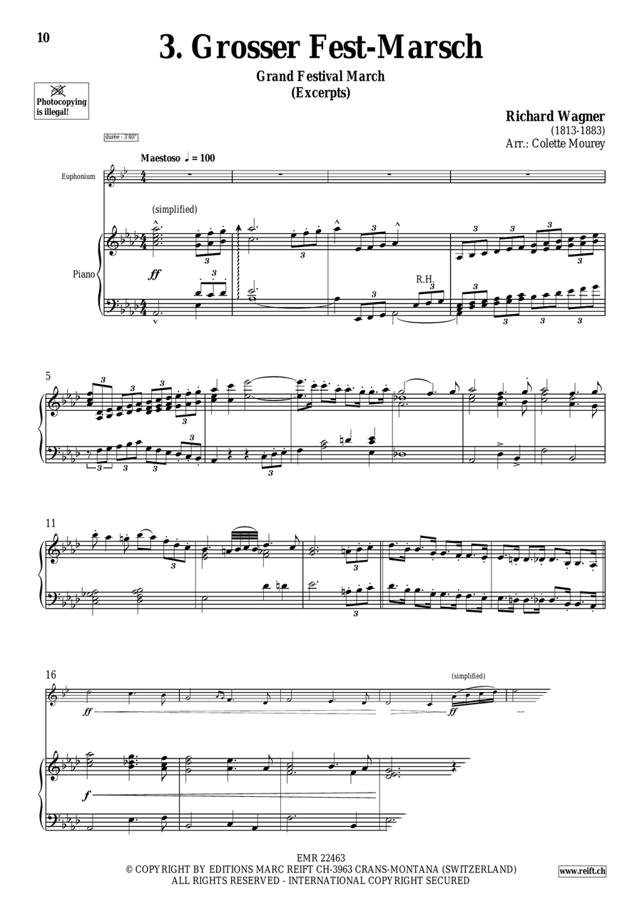 20 Greatest Marches 20 Greatest Marches Euphonium scores gallery preview page 5