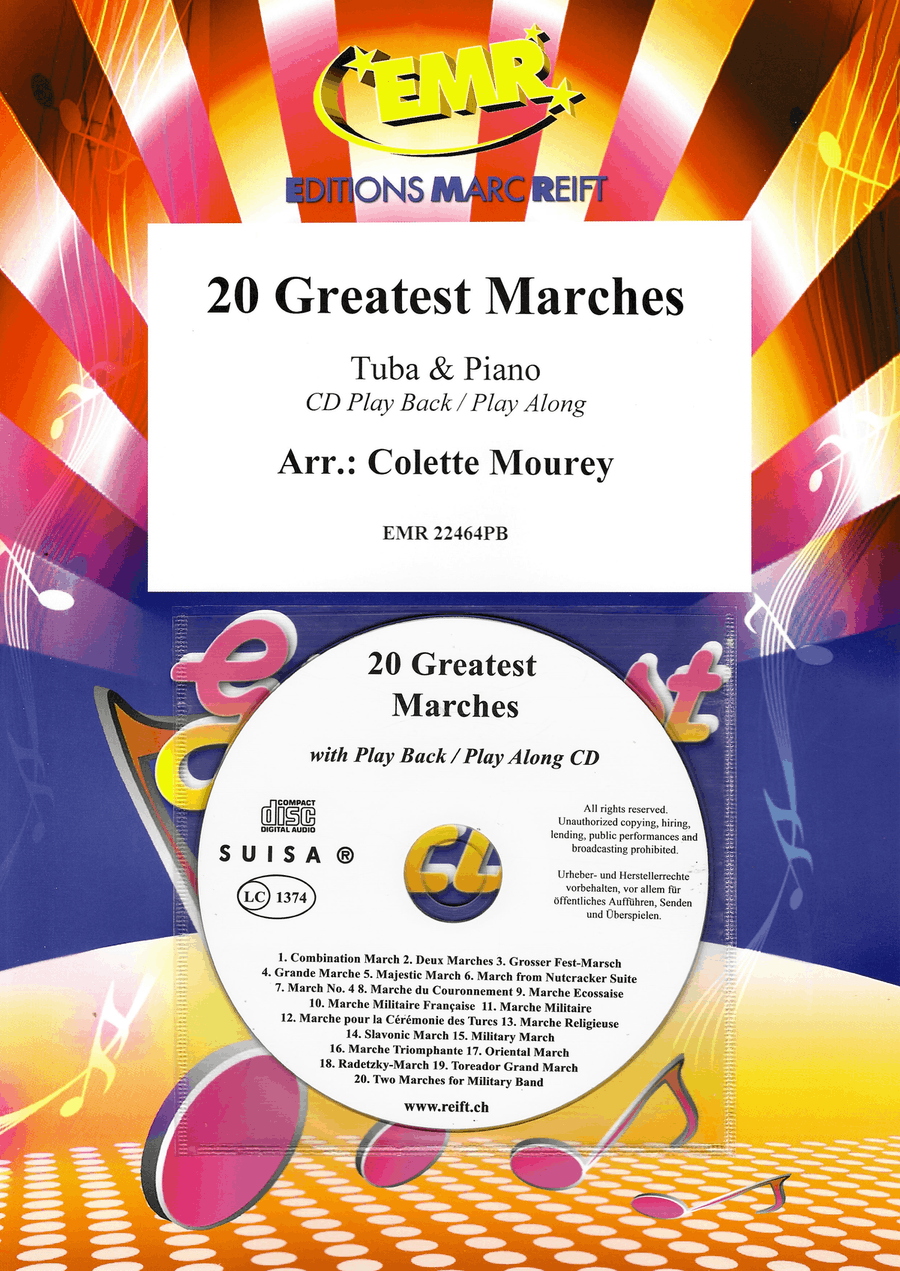 20 Greatest Marches 20 Greatest Marches Tuba scores gallery preview page 1