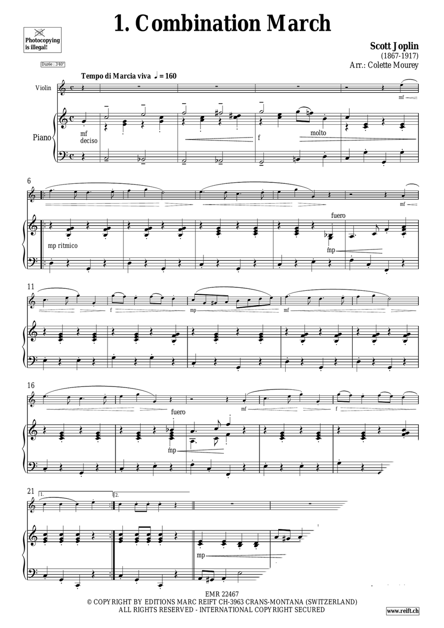 20 Greatest Marches 20 Greatest Marches Violin Solo scores gallery preview page 3