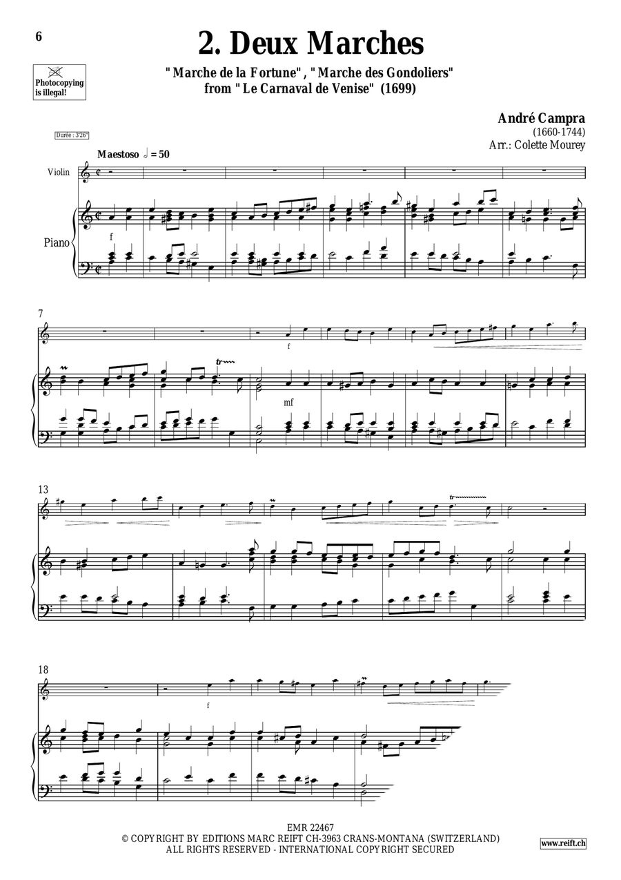 20 Greatest Marches 20 Greatest Marches Violin Solo scores gallery preview page 4