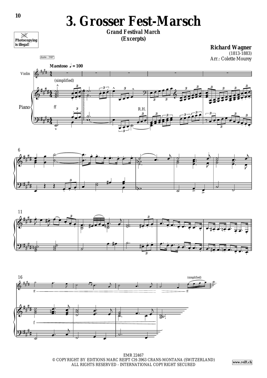 20 Greatest Marches 20 Greatest Marches Violin Solo scores gallery preview page 5