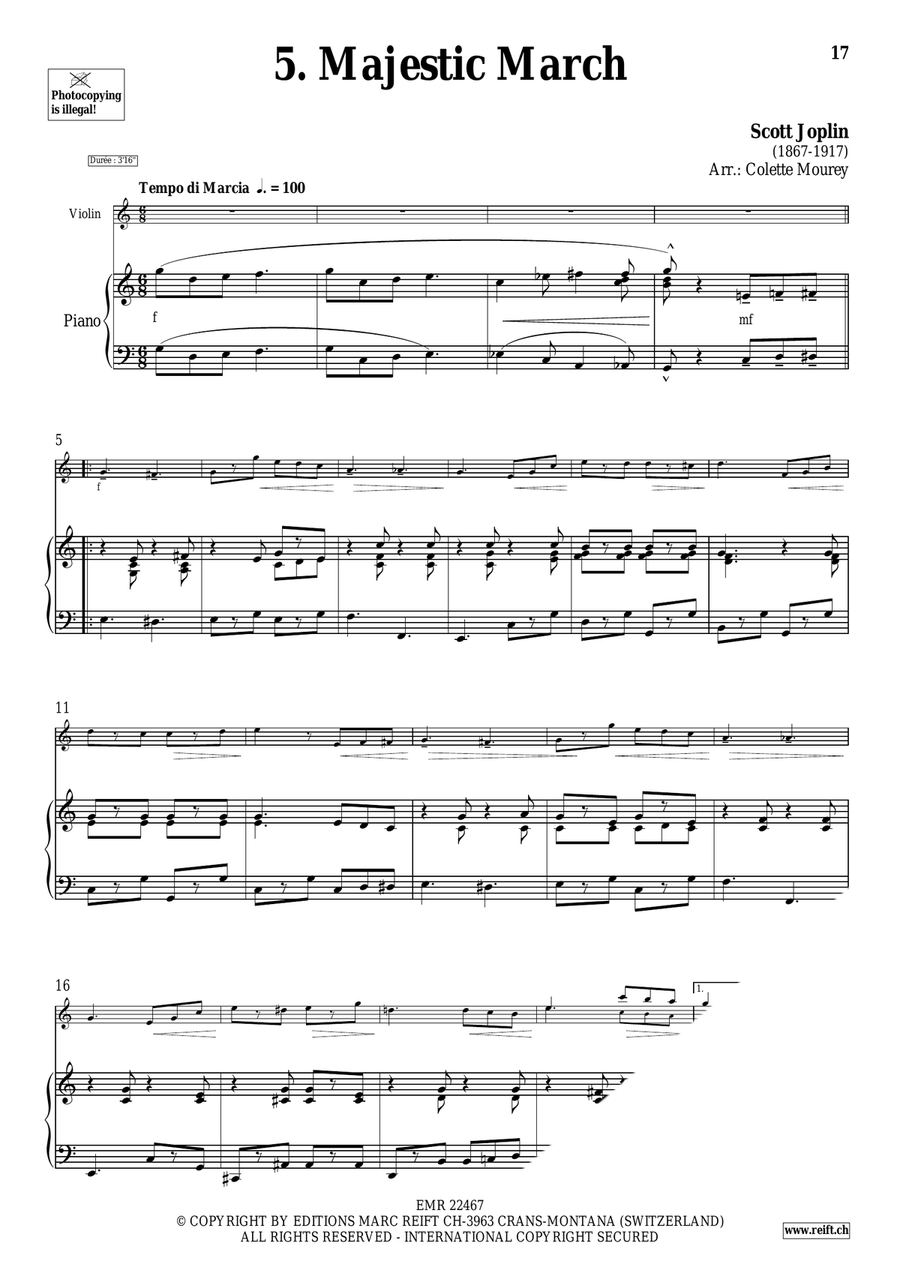 20 Greatest Marches 20 Greatest Marches Violin Solo scores gallery preview page 7