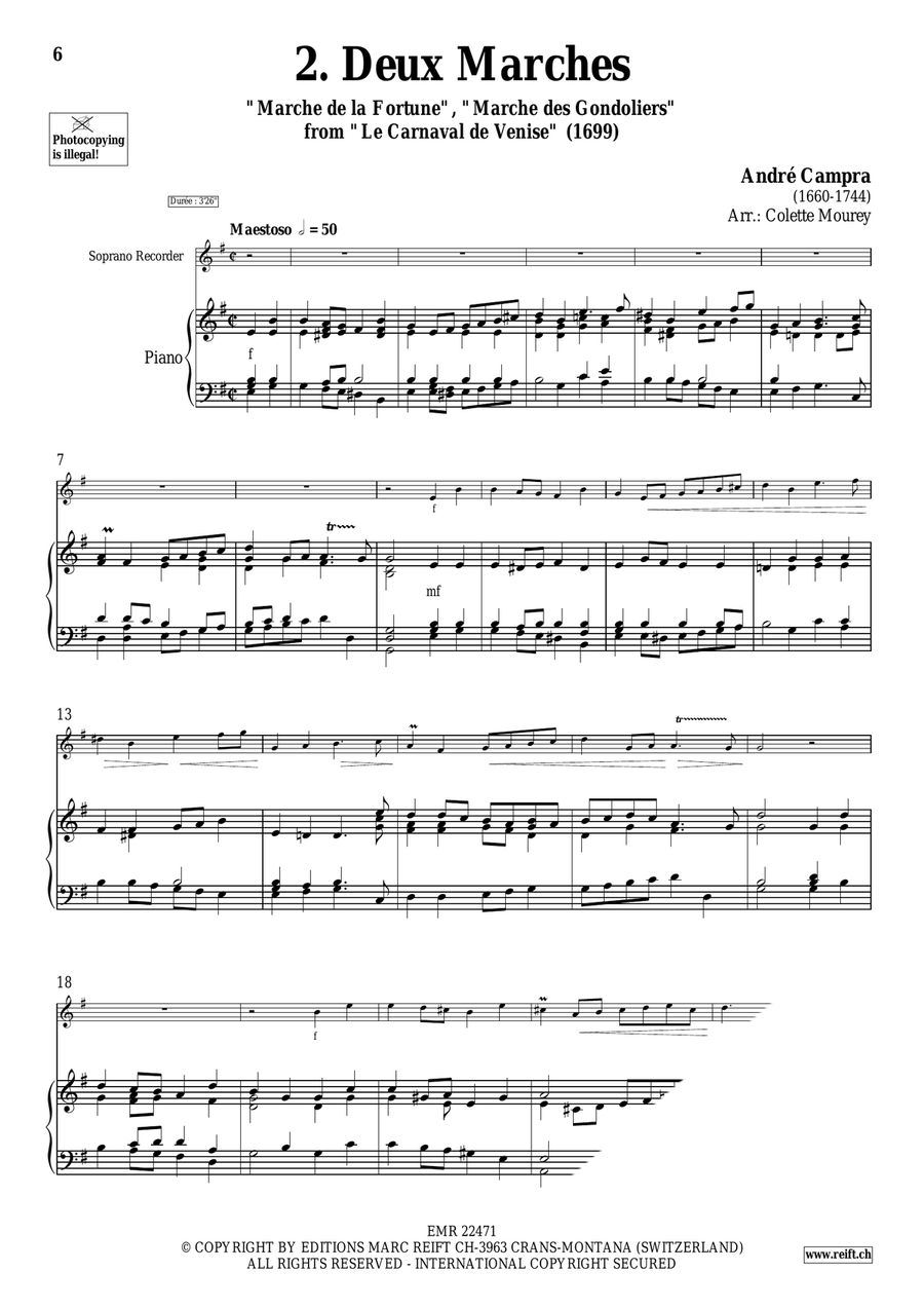 20 Greatest Marches 20 Greatest Marches Soprano Recorder scores gallery preview page 4