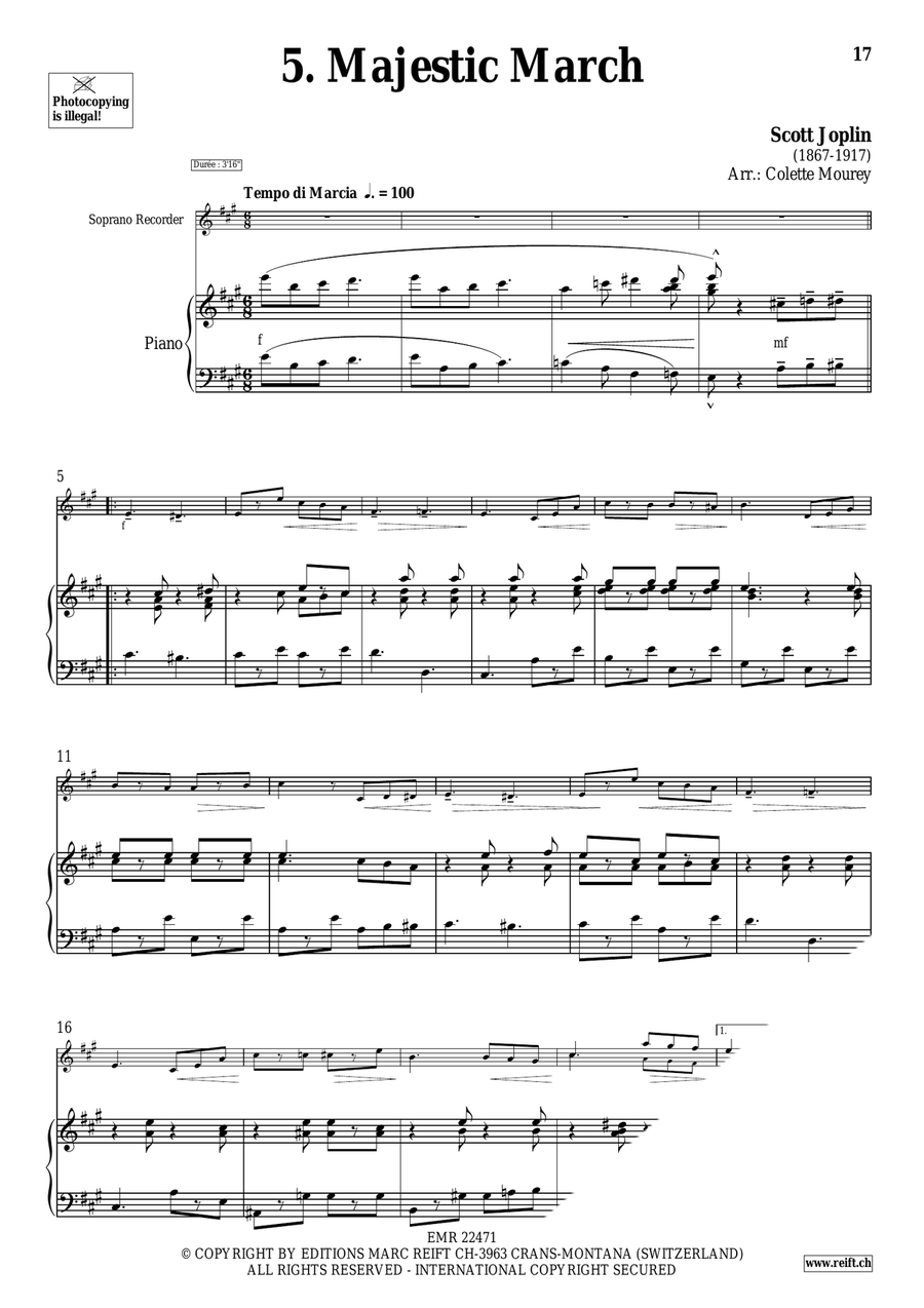 20 Greatest Marches 20 Greatest Marches Soprano Recorder scores gallery preview page 7