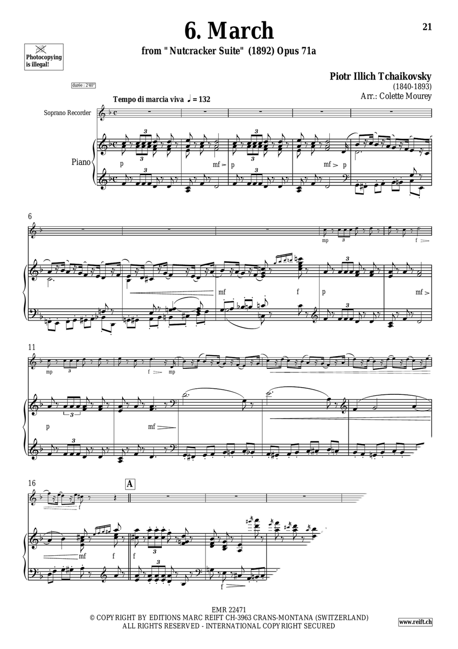 20 Greatest Marches 20 Greatest Marches Soprano Recorder scores gallery preview page 8