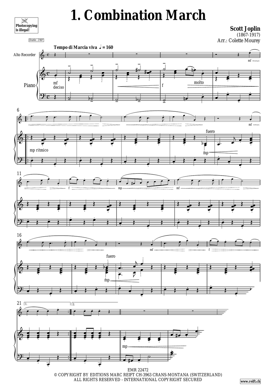 20 Greatest Marches 20 Greatest Marches Alto Recorder scores gallery preview page 3