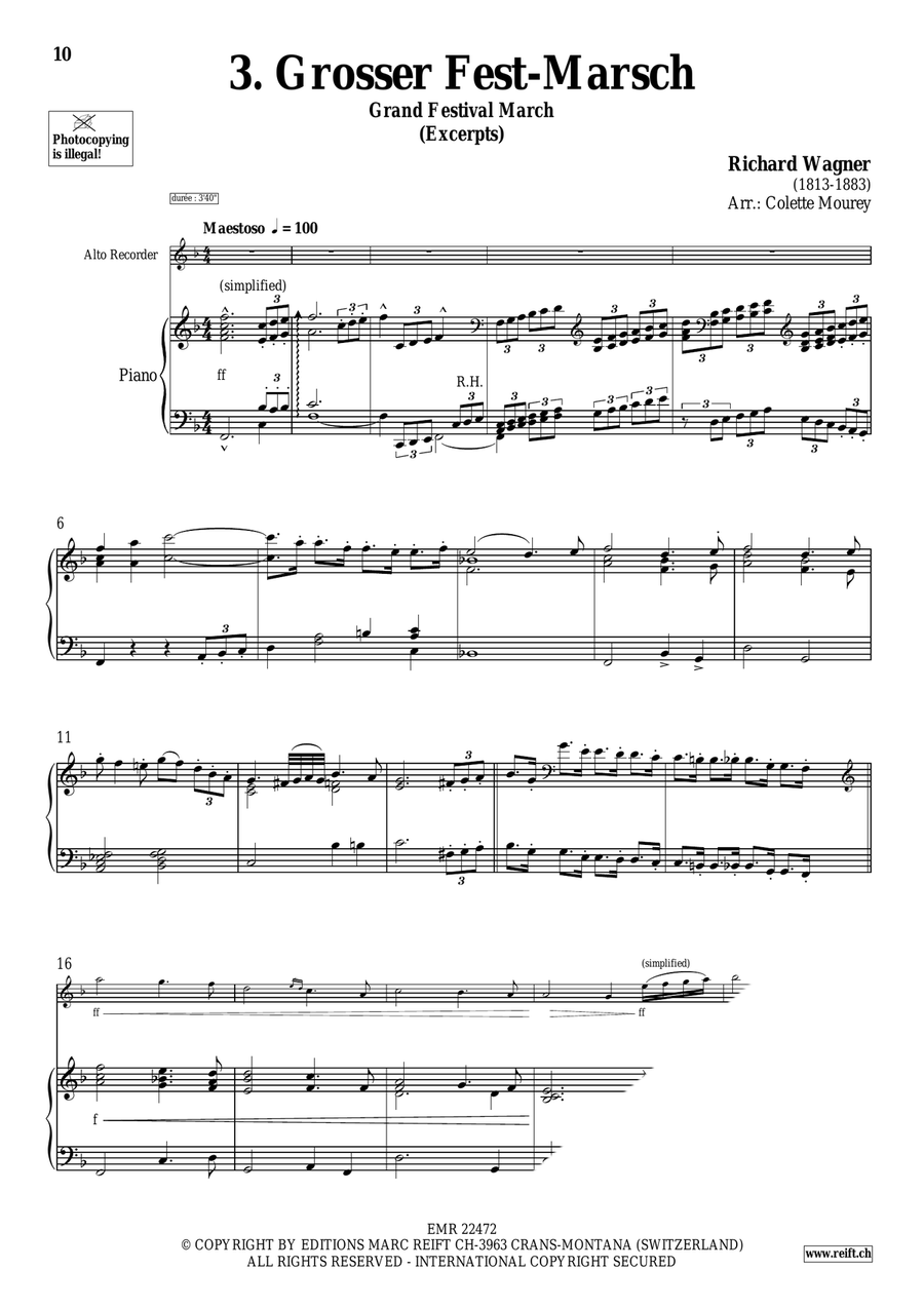 20 Greatest Marches 20 Greatest Marches Alto Recorder scores gallery preview page 5