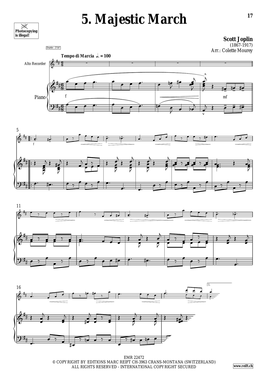 20 Greatest Marches 20 Greatest Marches Alto Recorder scores gallery preview page 7
