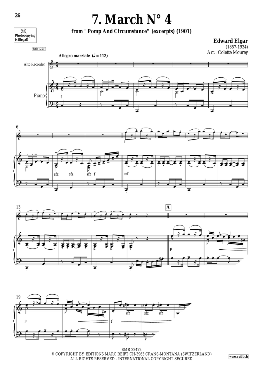 20 Greatest Marches 20 Greatest Marches Alto Recorder scores gallery preview page 9