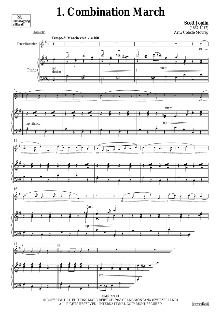 20 Greatest Marches 20 Greatest Marches Tenor Recorder scores gallery preview page 3