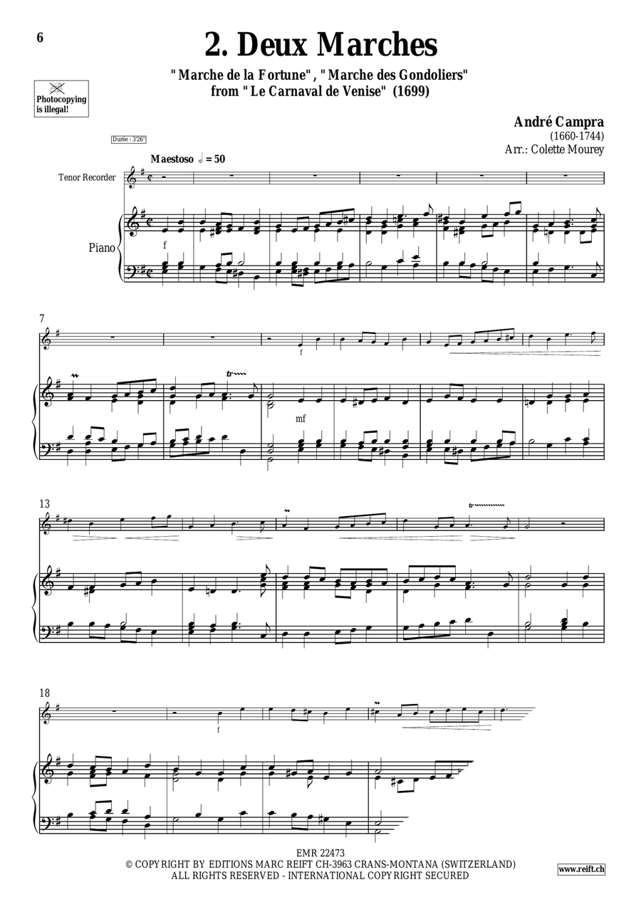 20 Greatest Marches 20 Greatest Marches Tenor Recorder scores gallery preview page 4