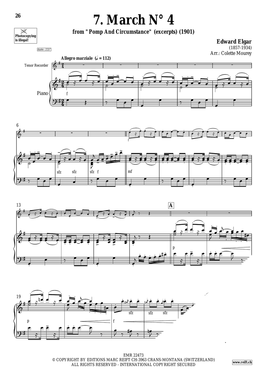 20 Greatest Marches 20 Greatest Marches Tenor Recorder scores gallery preview page 9