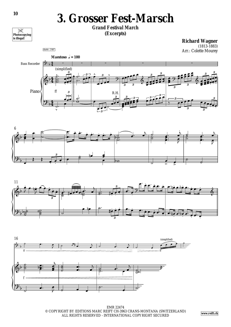 20 Greatest Marches 20 Greatest Marches Bass Recorder scores gallery preview page 5