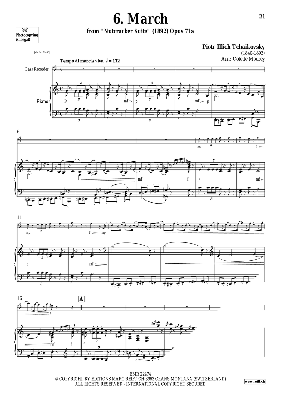 20 Greatest Marches 20 Greatest Marches Bass Recorder scores gallery preview page 8