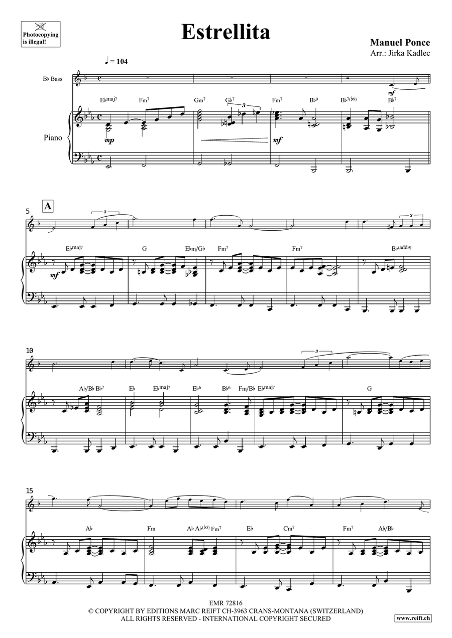 Estrellita Voice Solo scores gallery preview page 3